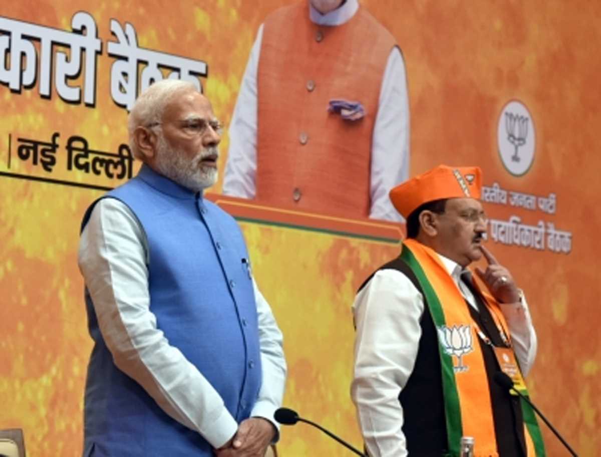 प्रधानमंत्री ने दिल्ली में दो दिवसीय राष्ट्रीय पदाधिकारियों की बैठक का उद्घाटन किया